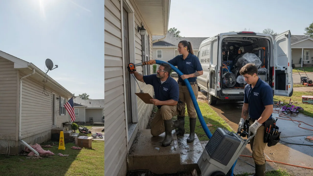 Ceiling Water Damage Restoration in Orangeville, PA near me